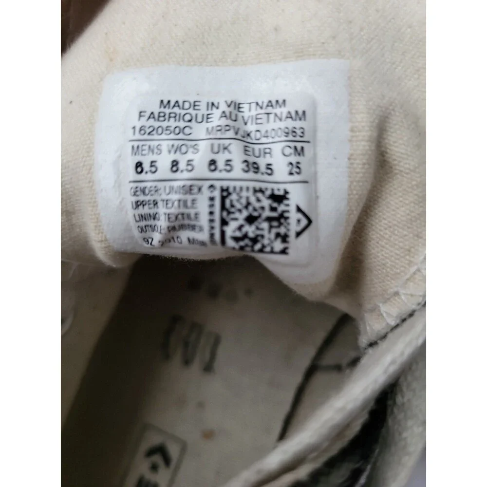 Converse Chuck 70 High Maybe Tomorrow Daisy Custom DIY Loves Me Not Size 6.5